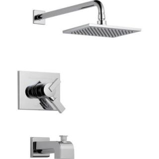 Delta Vero 1 Handle 1 Spray Tub and Shower Faucet Trim in Chrome (Valve not included) T17453