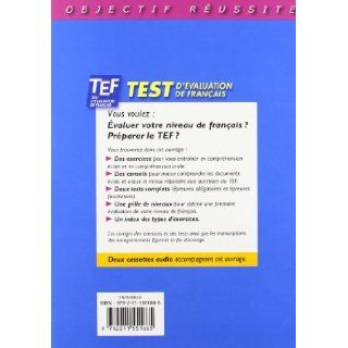 TEF: Test D'Evaluation de Francais (French Edition): Hachette Livre: 9782011551665: Books