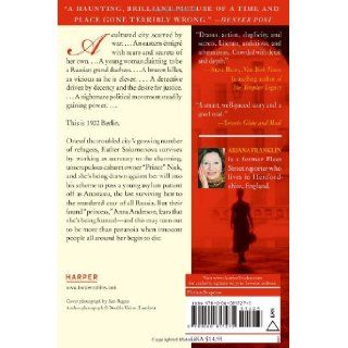 City of Shadows: A Novel of Suspense: Ariana Franklin: 9780060817275: Books