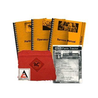 Allis Chalmers D17 Diesel, (S/N 0 24000) Deluxe Tractor Manual Kit: Jensales Ag Products: Books