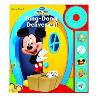 Play a Sound: Mickey Mouse Clubhouse, Ding Dong! Deliveries! (Play A Sound Books): Editors of Publications International, Ltd.: 9781412796156: Books