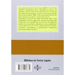 Ley de la jurisdiccin social / Social Jurisdiction Act (Spanish Edition): Alfredo Montoya Melgar, Bartolom Ros Salmern: 9788430958832: Books