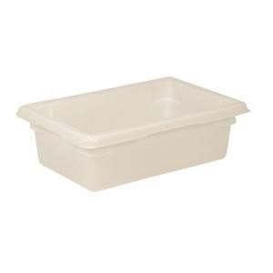 Rubbermaid Commercial Products 3 1/2 gal. White Food Storage Box RCP 3509 WHI