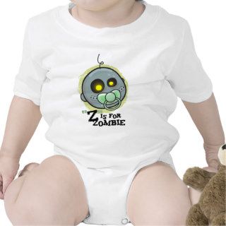 "Z" is for Zombie (baby boys) T Shirt