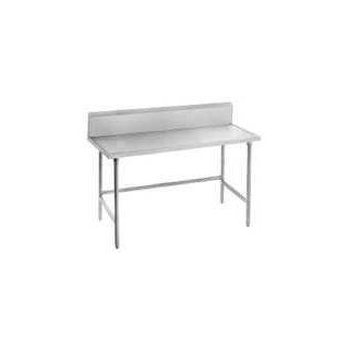 14 Gauge Advance Tabco Spec Line TVKS 242 24" x 24" Stainless Steel Commercial Work Table with 10" B: Industrial & Scientific