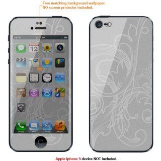 Decalrus Matte Protective Decal Skin Sticker for Apple Iphone 5 case cover MAT Iphone5 263: Electronics