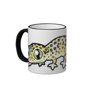 Cartoon Leopard Gecko Coffee Mug