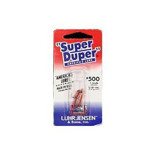 Luhr Jensen Super Duper Spoon, Fire, 1 Inch : Fishing Downriggers : Sports & Outdoors