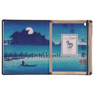 歌川広重 Moonlight Night, Utagawa Hiroshige Covers For iPad