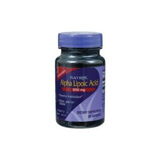 Natrol Alpha Lipoic Acid 300mg 50 cap ( Multi Pack): Health & Personal Care