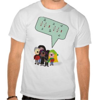 Child T   xmas math carolling T Shirts