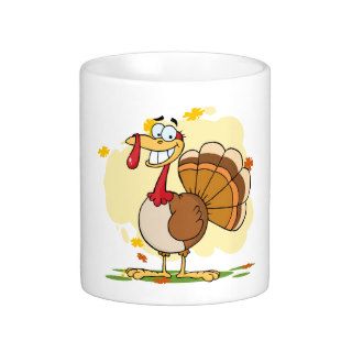 Cartoon Turkey Coffee Mug
