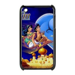 Cute Cartoon Aladdin iPhone 3 Case Hard Back Cover Case for Apple iPhone 3: Cell Phones & Accessories