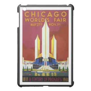 Chicago Illinois World's Fair Vintage 1933 iPad Mini Covers