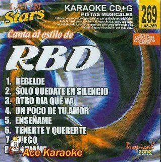 Karaoke Music CDG: Latin Stars Vol. 269   Canta al estilo de RBD CDG: Music