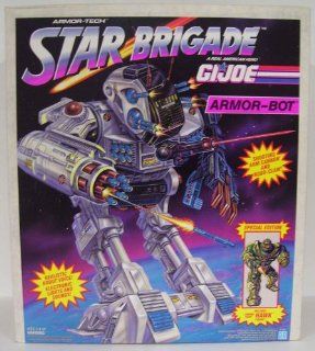 GI Joe Star Brigade Armor Bot with Hawk figure: Toys & Games