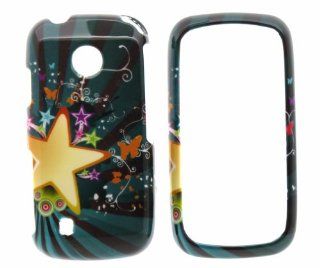 Super Star Lg Vn270 Cosmos Touch Snap on Cell Phone Case + Microfiber Bag: Cell Phones & Accessories
