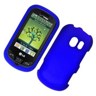 LG Extravert Vn271/An271/Un271 Accessory   Blue Hard Case Proctor Cover + Free Lf Stylus Pen: Cell Phones & Accessories
