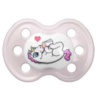 Baby unicorn feeding time   Pink Girl   Pacifier