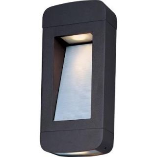 Filament Design Infinite Wall Mount 2 Light Outdoor Architectural Bronze LED Sconce HD MA42897816