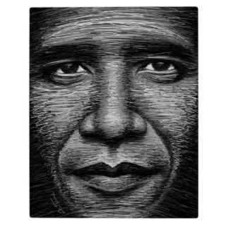 Barack Obama in a Few Lines Plaque