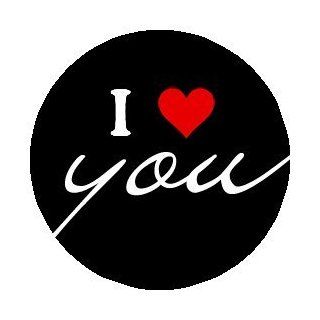 2.25" Button / Pin / Badge "I Love You": Everything Else