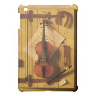 Still Life Violin Music Harnett, Vintage Victorian iPad Mini Cover