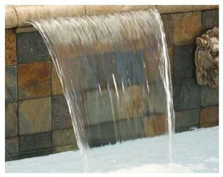 Pentair 581402ASP Magicfalls Water Effect Super 13 Inch Lip Series Arc Sheet, Copper, 2 Feet : Outdoor Spas : Patio, Lawn & Garden