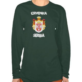 Crvenka, Serbia with coat of arms Tees