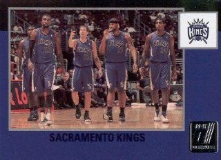2010 11 Panini Donruss Basketball #292 Sacramento Kings Team Checklist NBA Trading Card: Sports Collectibles