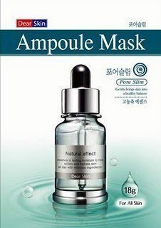 Nesura Dear Skin Ampoule Face Mask Pore Slim : Facial Treatment Products : Beauty