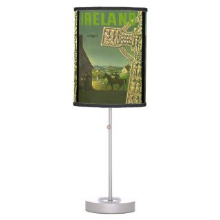 Ireland ~ Vintage Irish Travel Table Lamp