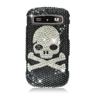 Eagle Cell PDSAMR720S327 RingBling Brilliant Diamond Case for Samsung Admire/Vitality R720   Retail Packaging   Skull: Cell Phones & Accessories