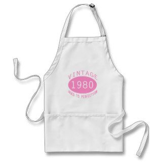 1980 Vintage Birthday Gifts For Her Aprons