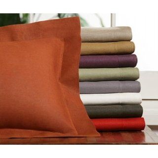 European Linen Duvet & Shams By Charles P. Rogers   12x16 Pillow Sham Boudoir Gray  