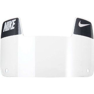 Nike Gridiron Eye Shield with Decals (Clear/White/Black) : Nike Football Visor : Sports & Outdoors