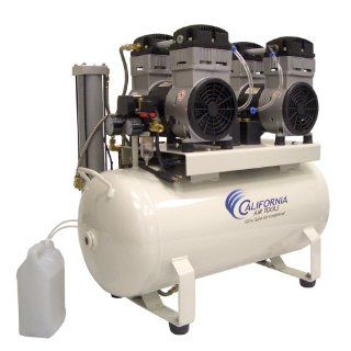California Air Tools CAT 1740D Ultra Quiet and Oil Free 4.0 HP 17.0 Gallon Steel Tank Air Compressor with Dryer   Air Compressor Accessories  