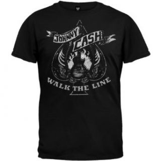 Johnny Cash   Walk The Line T Shirt Music Fan T Shirts Clothing
