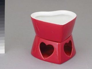 Harold Import NT349 Heart Shaped Porcelain Fondue Pot 5": Kitchen Products: Kitchen & Dining