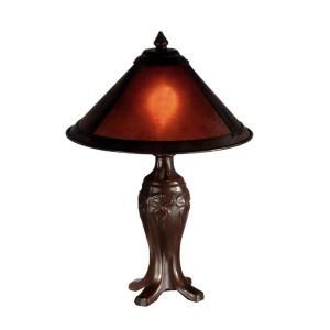 Dale Tiffany Mica 1 Light Antique Bronze Table Lamp DISCONTINUED STT11133