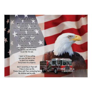 Fireman's Prayer Print