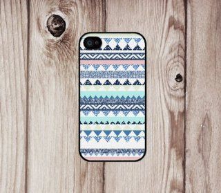 D&fcase Geometric and Colorful Diamonds Pattern Rubber Iphone 4, Iphone 4s Case   Personalized, Friendship Bestfriend Gift Fits Iphone 4 4s T mobile, At&t, Sprint, Verizon and All International Carriers Cell Phones & Accessories