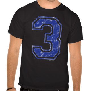 03 Custom Jersey Blue T shirts