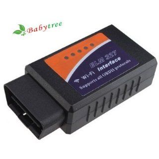 Wirless Elm327 Wifi Obd2 Pc Car Diagnostic Reader Scanner Scan Tool with Wireless for Iphone: Automotive