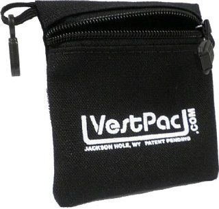 VestPac Fishing Accessory Bag (Black, Small) : Fishing Tackle Storage Bags : Sports & Outdoors