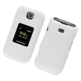 For Sprint Samsung M370 Accessory   White Hard Case Proctor Cover + Lf Stylus Pen Cell Phones & Accessories