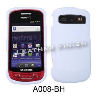 ACCESSORY HARD RUBBERIZED CASE COVER FOR SAMSUNG ADMIRE VITALITY R720 WHITE: Cell Phones & Accessories