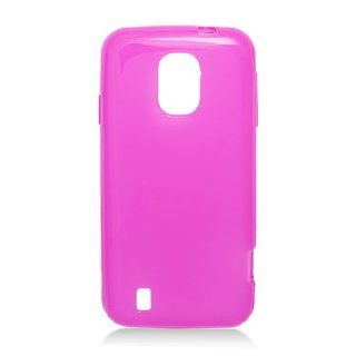 TPU Hot Pink Soft Cover Gel Skin Case For ZTE Source N9511 W/ Free Car Charger (StopAndAccessorize): Cell Phones & Accessories