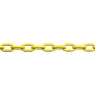 Campbell PD0725027 System 3 Grade 30 Low Carbon Steel Proof Coil Chain on Reel, Yellow Polycoated, 3/16" Trade, 0.21" Diameter, 100' Length, 800 lbs Load Capacity: Industrial & Scientific