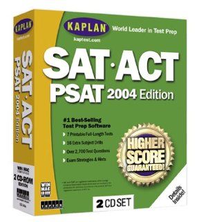 E Book KAPLAN SAT ACT PSAT 2004 ED ( CS 346S ): Software